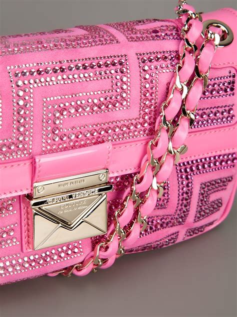 pink versace backpack purse|Versace purses for women.